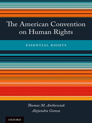 cover image of The American Convention on Human Rights
